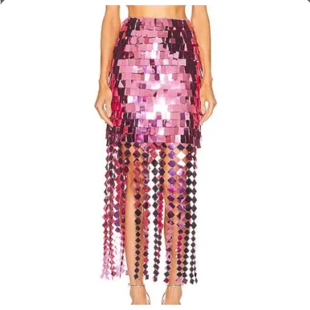 Simkhai sequin skirt
